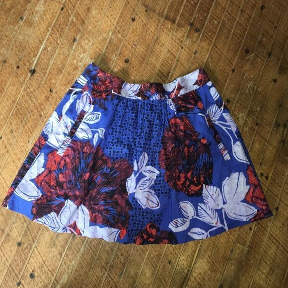 Anthro Edme & Estyllte gathered skirt with pockets - Picture 1 of 3